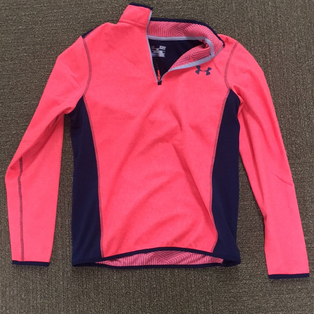 Boys Under Armour Like New Quarter Zip